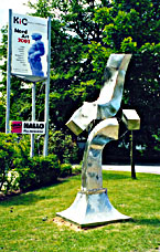 o.T. Nr. G1 2001, H&ouml;he ca. 350cm